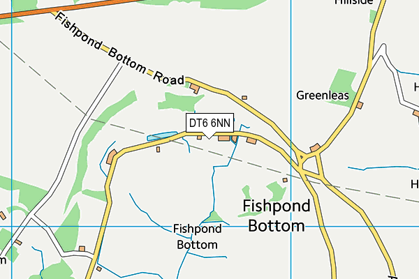 DT6 6NN map - OS VectorMap District (Ordnance Survey) DT6 6NN map - OS VectorMap District (Ordnance Survey)