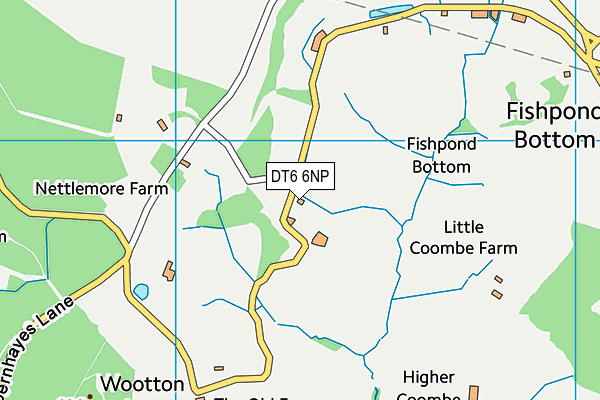 DT6 6NP map - OS VectorMap District (Ordnance Survey) DT6 6NP map - OS VectorMap District (Ordnance Survey)