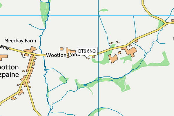 DT6 6NQ map - OS VectorMap District (Ordnance Survey)