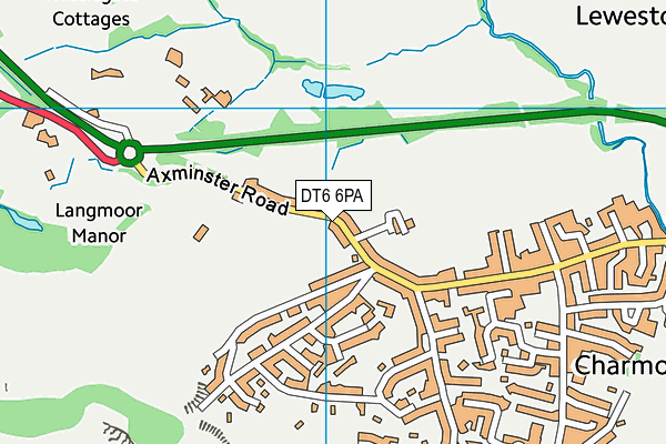 DT6 6PA map - OS VectorMap District (Ordnance Survey) DT6 6PA map - OS VectorMap District (Ordnance Survey)