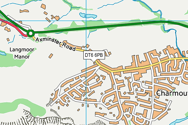 DT6 6PB map - OS VectorMap District (Ordnance Survey) DT6 6PB map - OS VectorMap District (Ordnance Survey)