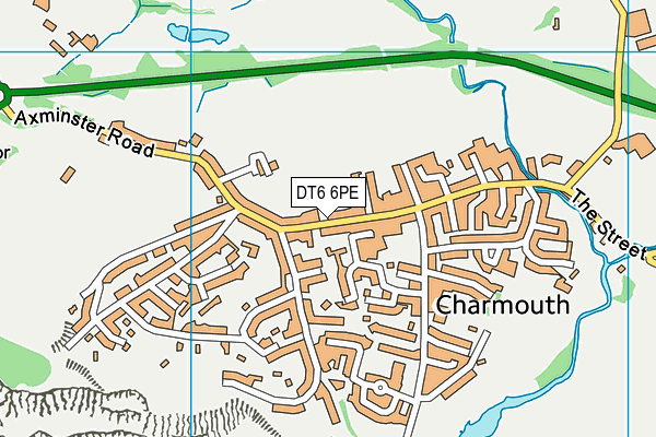 DT6 6PE map - OS VectorMap District (Ordnance Survey) DT6 6PE map - OS VectorMap District (Ordnance Survey)