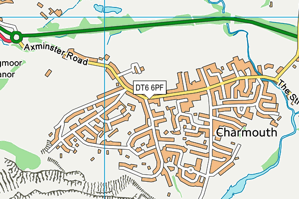 DT6 6PF map - OS VectorMap District (Ordnance Survey) DT6 6PF map - OS VectorMap District (Ordnance Survey)