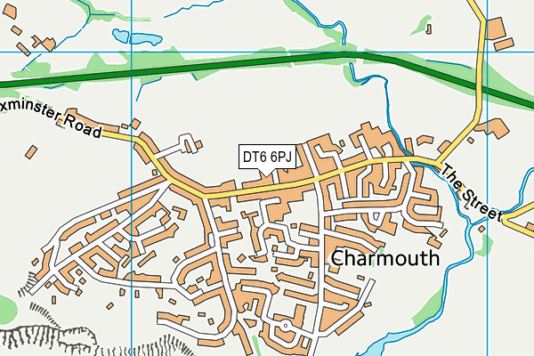 DT6 6PJ map - OS VectorMap District (Ordnance Survey) DT6 6PJ map - OS VectorMap District (Ordnance Survey)