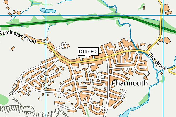DT6 6PQ map - OS VectorMap District (Ordnance Survey) DT6 6PQ map - OS VectorMap District (Ordnance Survey)