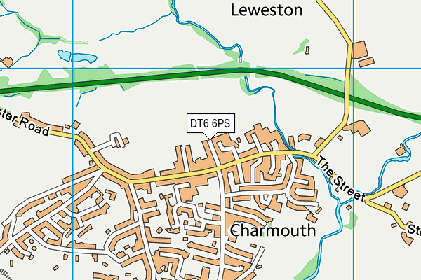 DT6 6PS map - OS VectorMap District (Ordnance Survey) DT6 6PS map - OS VectorMap District (Ordnance Survey)