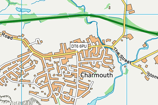 DT6 6PU map - OS VectorMap District (Ordnance Survey) DT6 6PU map - OS VectorMap District (Ordnance Survey)
