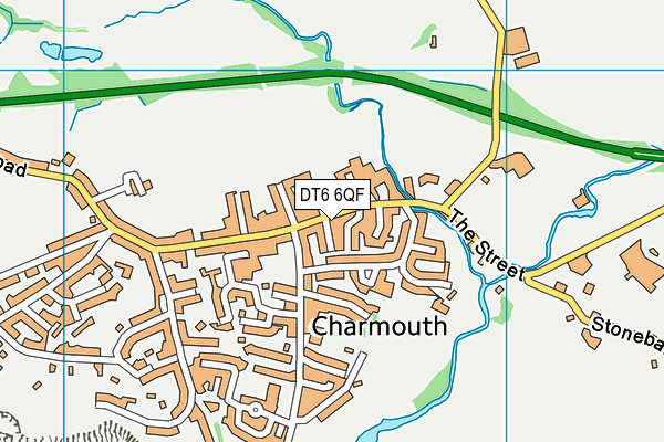DT6 6QF map - OS VectorMap District (Ordnance Survey) DT6 6QF map - OS VectorMap District (Ordnance Survey)
