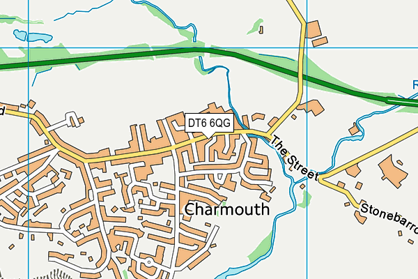 DT6 6QG map - OS VectorMap District (Ordnance Survey) DT6 6QG map - OS VectorMap District (Ordnance Survey)