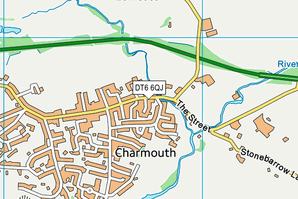 DT6 6QJ map - OS VectorMap District (Ordnance Survey) DT6 6QJ map - OS VectorMap District (Ordnance Survey)