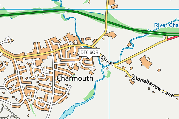 DT6 6QR map - OS VectorMap District (Ordnance Survey) DT6 6QR map - OS VectorMap District (Ordnance Survey)