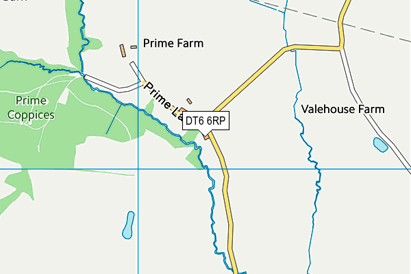 DT6 6RP map - OS VectorMap District (Ordnance Survey) DT6 6RP map - OS VectorMap District (Ordnance Survey)