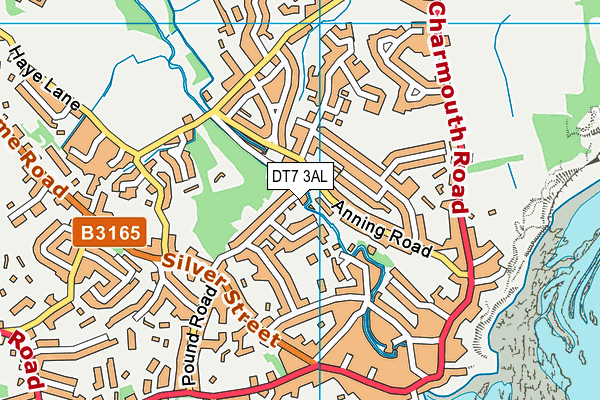 DT7 3AL map - OS VectorMap District (Ordnance Survey) DT7 3AL map - OS VectorMap District (Ordnance Survey)
