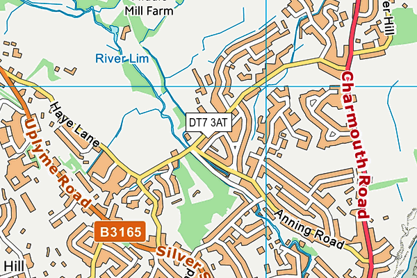 DT7 3AT map - OS VectorMap District (Ordnance Survey) DT7 3AT map - OS VectorMap District (Ordnance Survey)