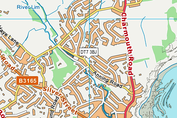 DT7 3BJ map - OS VectorMap District (Ordnance Survey) DT7 3BJ map - OS VectorMap District (Ordnance Survey)