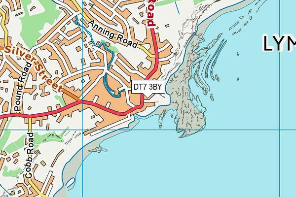 DT7 3BY map - OS VectorMap District (Ordnance Survey) DT7 3BY map - OS VectorMap District (Ordnance Survey)