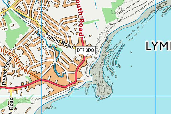 DT7 3DQ map - OS VectorMap District (Ordnance Survey) DT7 3DQ map - OS VectorMap District (Ordnance Survey)
