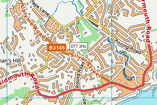 DT7 3HU map - OS VectorMap District (Ordnance Survey) DT7 3HU map - OS VectorMap District (Ordnance Survey)