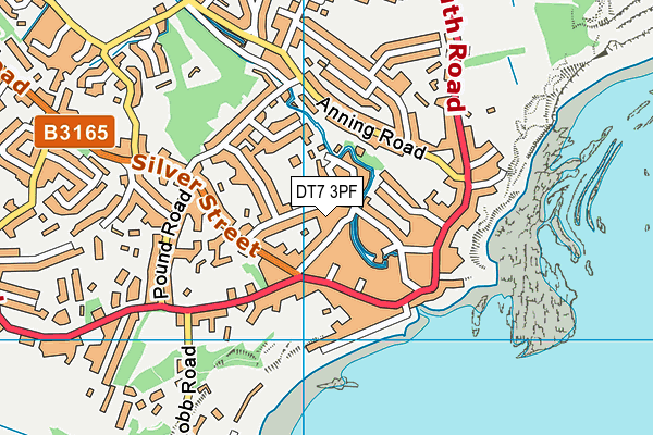 DT7 3PF map - OS VectorMap District (Ordnance Survey) DT7 3PF map - OS VectorMap District (Ordnance Survey)