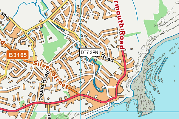 DT7 3PN map - OS VectorMap District (Ordnance Survey) DT7 3PN map - OS VectorMap District (Ordnance Survey)