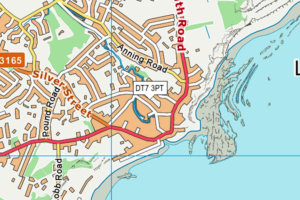 DT7 3PT map - OS VectorMap District (Ordnance Survey) DT7 3PT map - OS VectorMap District (Ordnance Survey)