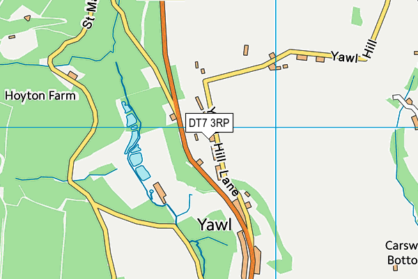 DT7 3RP map - OS VectorMap District (Ordnance Survey) DT7 3RP map - OS VectorMap District (Ordnance Survey)