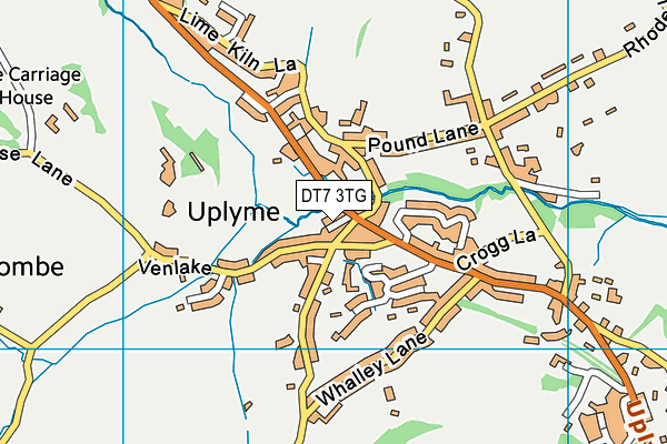 DT7 3TG map - OS VectorMap District (Ordnance Survey) DT7 3TG map - OS VectorMap District (Ordnance Survey)
