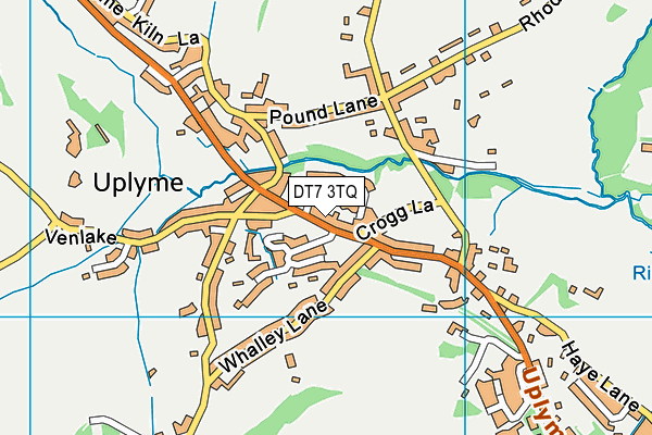 DT7 3TQ map - OS VectorMap District (Ordnance Survey) DT7 3TQ map - OS VectorMap District (Ordnance Survey)