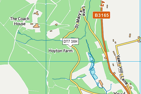 DT7 3XH map - OS VectorMap District (Ordnance Survey) DT7 3XH map - OS VectorMap District (Ordnance Survey)