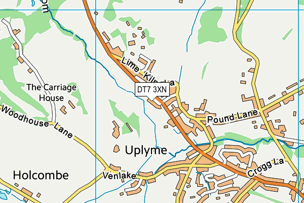 DT7 3XN map - OS VectorMap District (Ordnance Survey) DT7 3XN map - OS VectorMap District (Ordnance Survey)