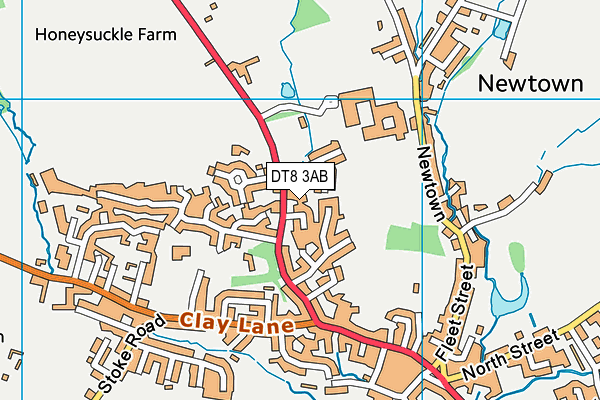 DT8 3AB map - OS VectorMap District (Ordnance Survey) DT8 3AB map - OS VectorMap District (Ordnance Survey)