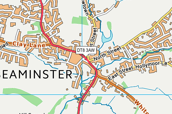 DT8 3AW map - OS VectorMap District (Ordnance Survey) DT8 3AW map - OS VectorMap District (Ordnance Survey)