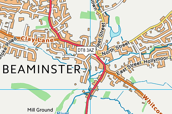 DT8 3AZ map - OS VectorMap District (Ordnance Survey) DT8 3AZ map - OS VectorMap District (Ordnance Survey)