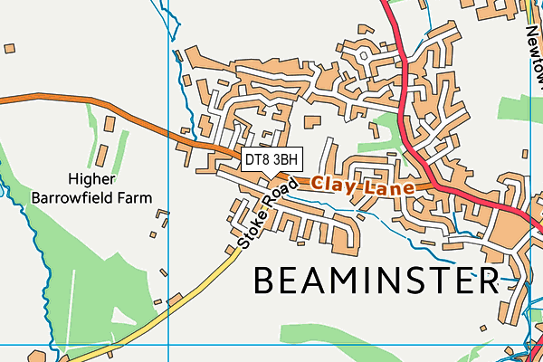 DT8 3BH map - OS VectorMap District (Ordnance Survey) DT8 3BH map - OS VectorMap District (Ordnance Survey)