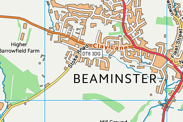 DT8 3DG map - OS VectorMap District (Ordnance Survey) DT8 3DG map - OS VectorMap District (Ordnance Survey)