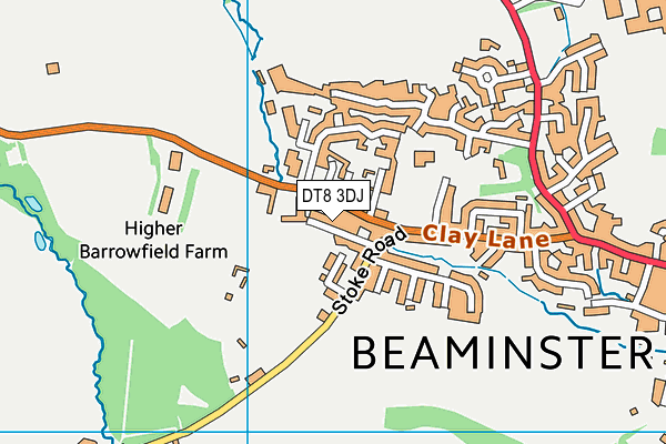 DT8 3DJ map - OS VectorMap District (Ordnance Survey) DT8 3DJ map - OS VectorMap District (Ordnance Survey)
