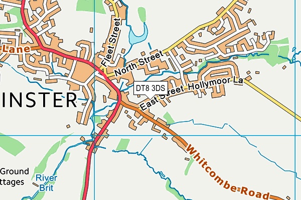 DT8 3DS map - OS VectorMap District (Ordnance Survey) DT8 3DS map - OS VectorMap District (Ordnance Survey)
