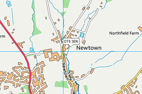 DT8 3EN map - OS VectorMap District (Ordnance Survey)