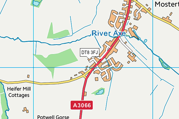 DT8 3FJ map - OS VectorMap District (Ordnance Survey) DT8 3FJ map - OS VectorMap District (Ordnance Survey)