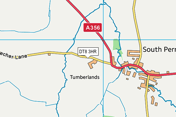 DT8 3HR map - OS VectorMap District (Ordnance Survey) DT8 3HR map - OS VectorMap District (Ordnance Survey)