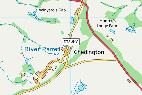 DT8 3HY map - OS VectorMap District (Ordnance Survey) DT8 3HY map - OS VectorMap District (Ordnance Survey)