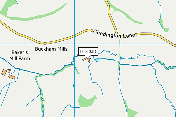 DT8 3JD map - OS VectorMap District (Ordnance Survey) DT8 3JD map - OS VectorMap District (Ordnance Survey)