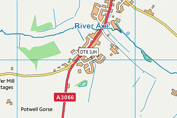 DT8 3JH map - OS VectorMap District (Ordnance Survey) DT8 3JH map - OS VectorMap District (Ordnance Survey)