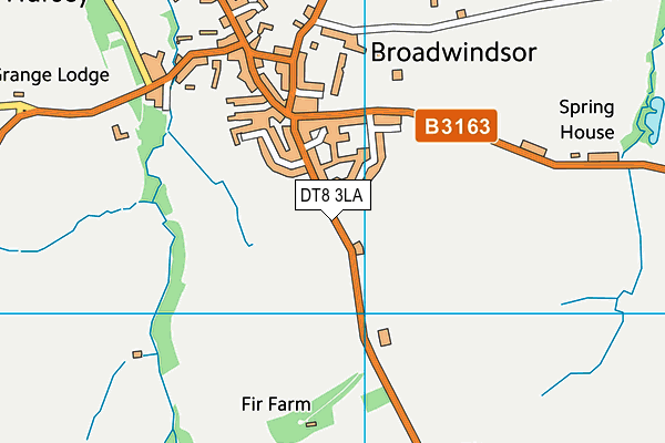 DT8 3LA map - OS VectorMap District (Ordnance Survey) DT8 3LA map - OS VectorMap District (Ordnance Survey)