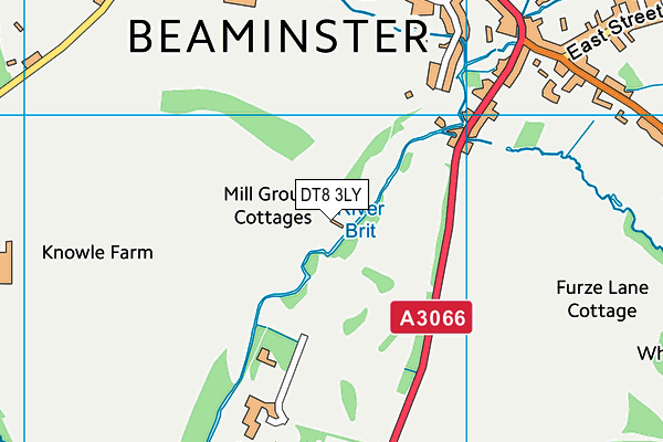 DT8 3LY map - OS VectorMap District (Ordnance Survey) DT8 3LY map - OS VectorMap District (Ordnance Survey)