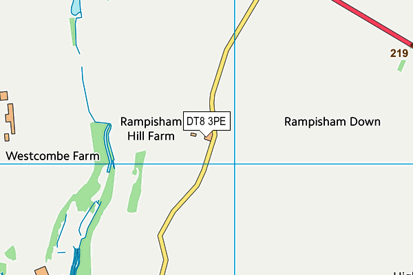 DT8 3PE map - OS VectorMap District (Ordnance Survey) DT8 3PE map - OS VectorMap District (Ordnance Survey)