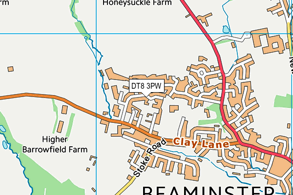 DT8 3PW map - OS VectorMap District (Ordnance Survey) DT8 3PW map - OS VectorMap District (Ordnance Survey)