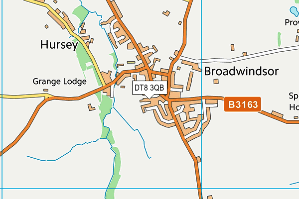 DT8 3QB map - OS VectorMap District (Ordnance Survey) DT8 3QB map - OS VectorMap District (Ordnance Survey)