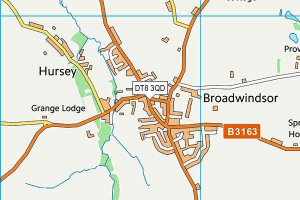 DT8 3QD map - OS VectorMap District (Ordnance Survey) DT8 3QD map - OS VectorMap District (Ordnance Survey)