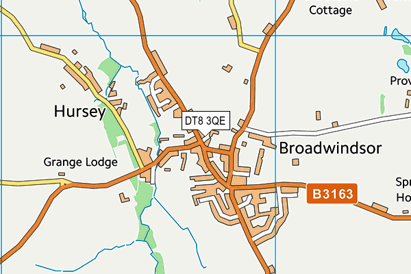 DT8 3QE map - OS VectorMap District (Ordnance Survey) DT8 3QE map - OS VectorMap District (Ordnance Survey)